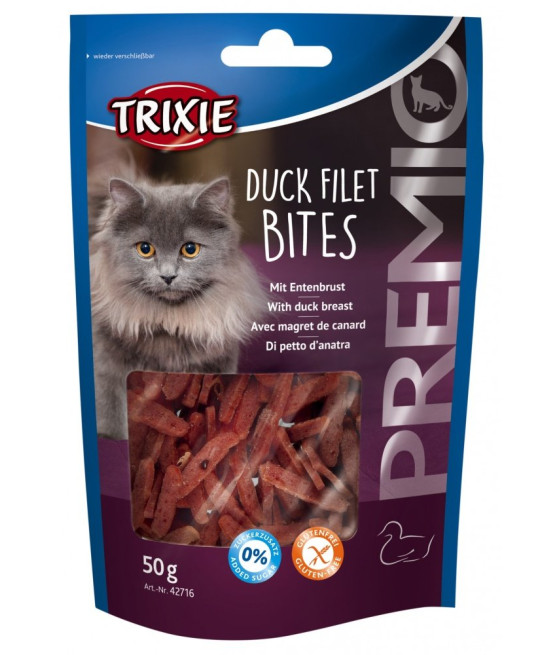 TRIXIE PREMIO Przysmak Duck Filety z Kaczki dla Kota 50 g