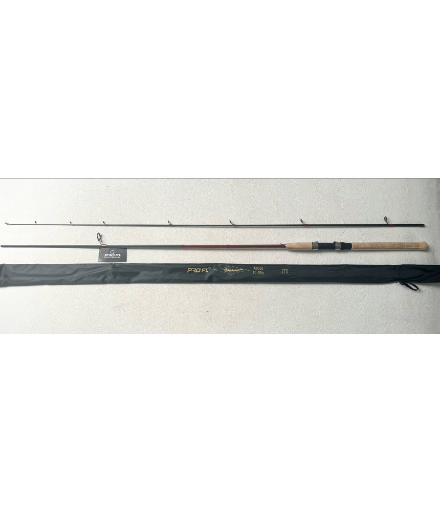 Wędka spinningowa 2.70 m 10-30 g PRO FL Catana DX - celna i czuła