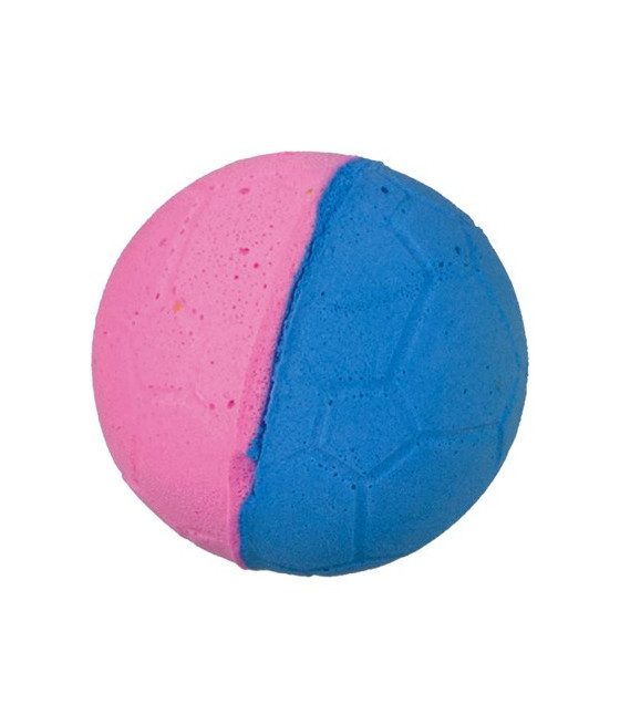 Trixie piłka kolorowa dla kota miękka 4,3cm
