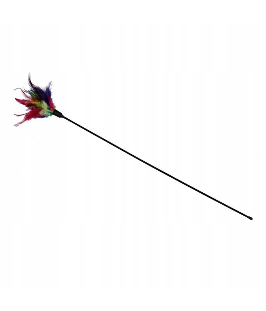 Wędka z piórkami dla kota dł. 50cm TRIXIE