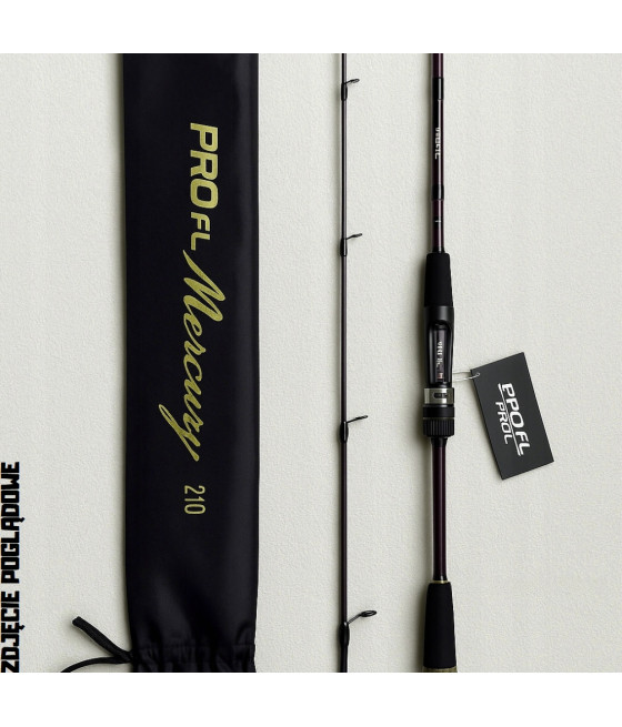 Wędka spinningowa PRO FL Mercury 240 cm 15-25 g - uniwersalna, lekka