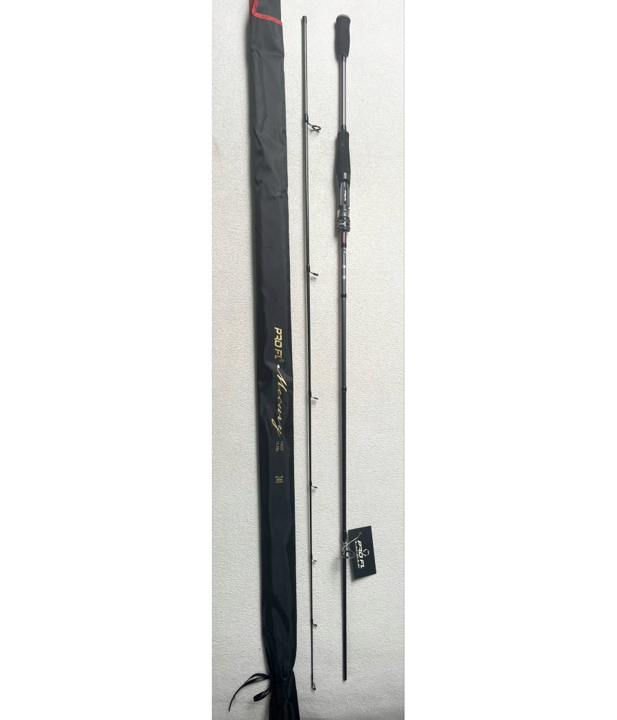 Wędka spinningowa PRO FL Mercury 240 cm 15-25 g - uniwersalna, lekka