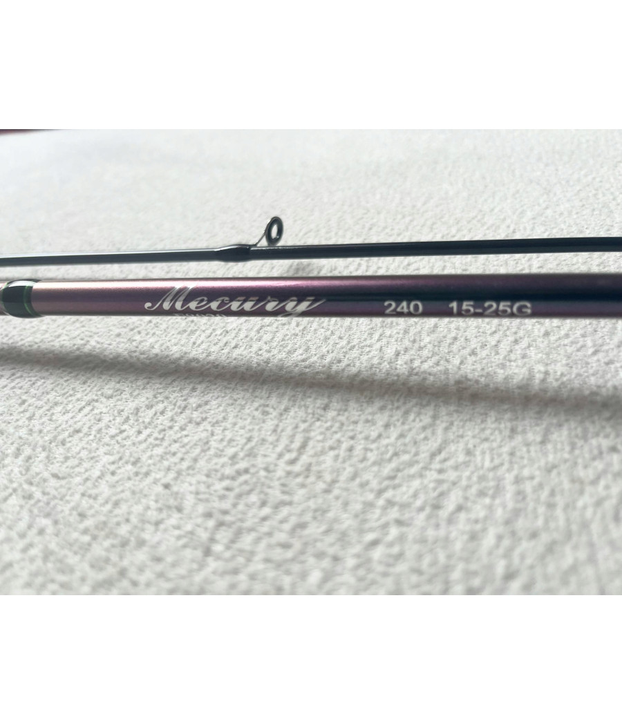 Wędka spinningowa PRO FL Mercury 240 cm 15-25 g - uniwersalna, lekka