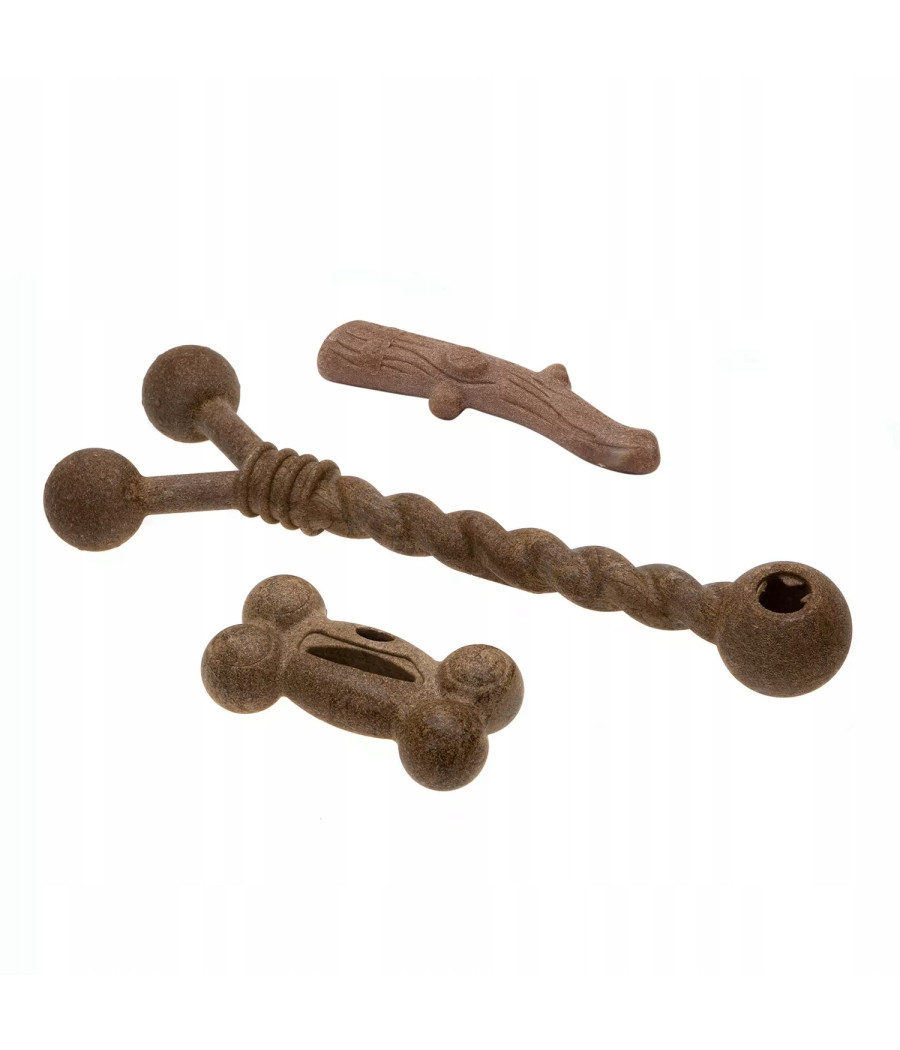 ECOMFY ZABAWKA NATURAL STICK STRONG 12 CM
