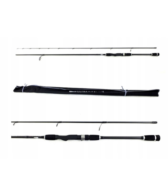 Wędka spinningowa FL Ultra Jig 2,40 m 2-8 g carbon UL na okonia pstrąga itp