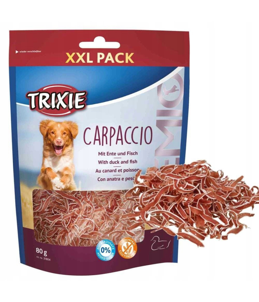 Przysmak dla psa Trixie Premio carpaccio z kaczką i rybą 80 g