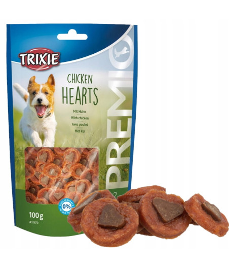 Przysmak dla psa miękkie serca z kurczakiem Trixie 100g