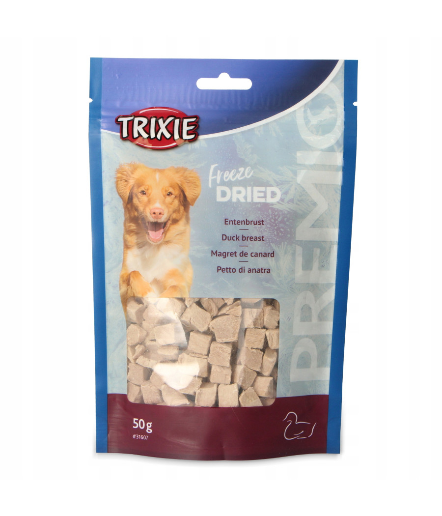 Trixie z linii PREMIO Freeze Dried liofilizowana pierś z kaczki 99 % mięsa