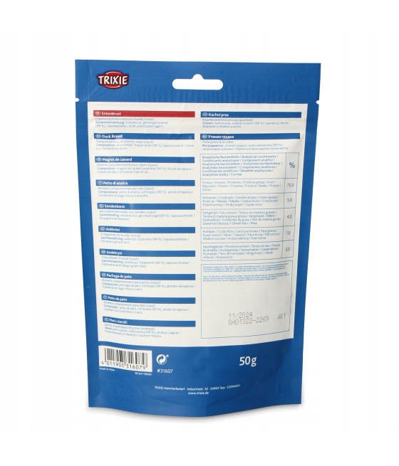 Trixie z linii PREMIO Freeze Dried liofilizowana pierś z kaczki 99 % mięsa