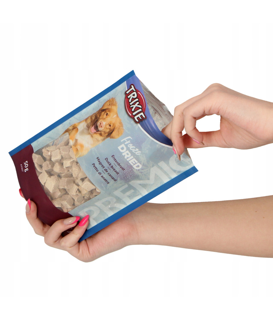 Trixie z linii PREMIO Freeze Dried liofilizowana pierś z kaczki 99 % mięsa