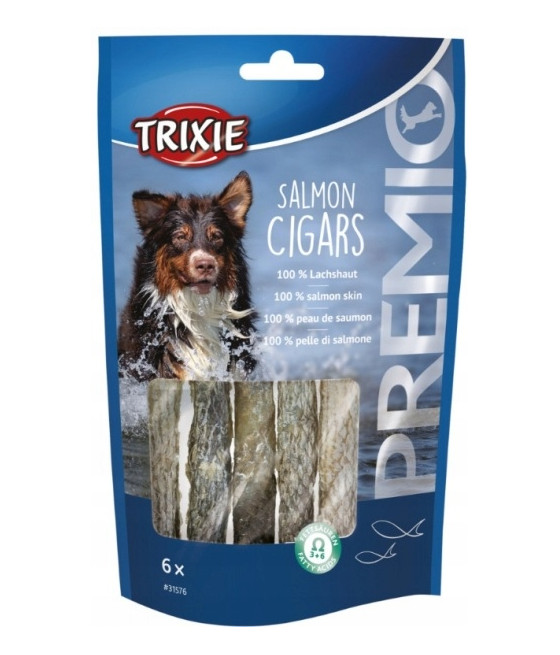 Trixie Przysmak Pałeczki Łosoś Premio Salmon Cigars dla psa