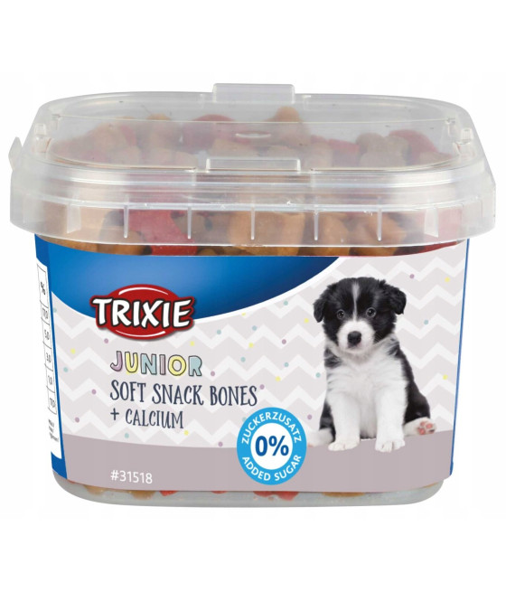 Przysmaki Trixie Junior Soft Snack Bones z wapniem 140 g
