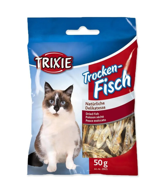 TRIXIE Przysmak Dla Kota Suszona Ryba 50g