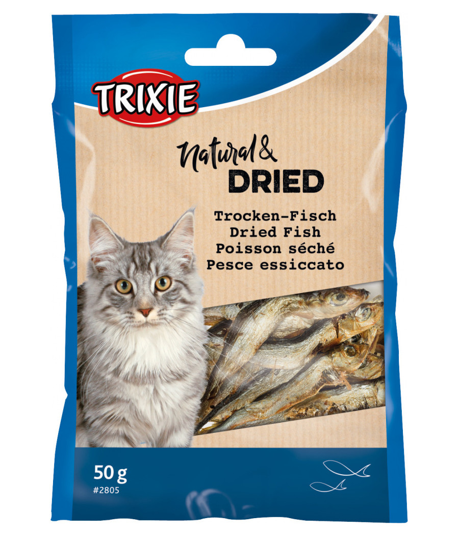 TRIXIE Przysmak Dla Kota Suszona Ryba 50g