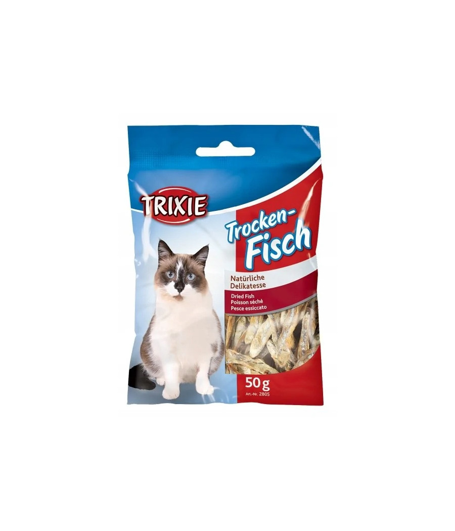 TRIXIE Przysmak Dla Kota Suszona Ryba 50g