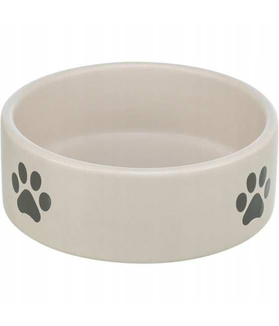 Pojedyncza miska ceramiczna Trixie szary 0,8 l
