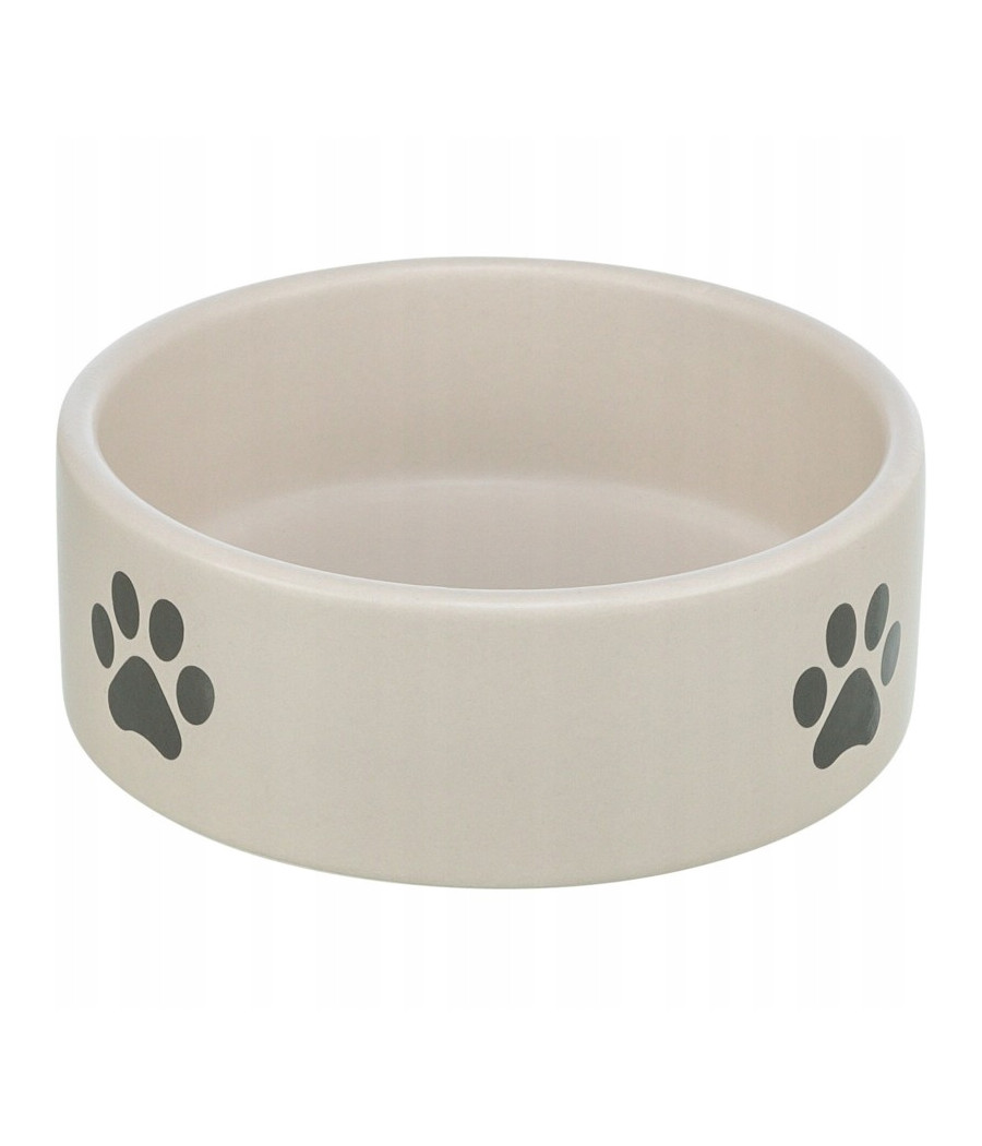 Pojedyncza miska ceramiczna Trixie szary 0,8 l Pojedyncza miska ceramiczna Trixie szary 0,8 l