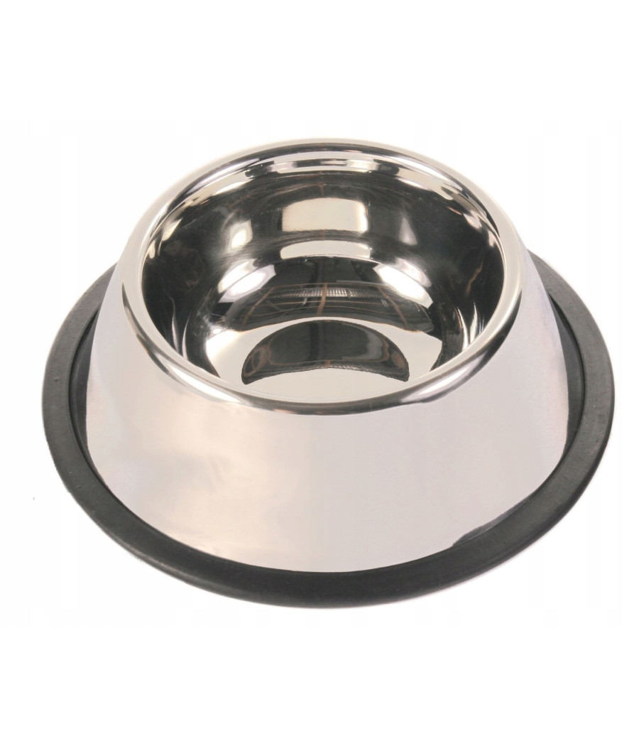 Trixie Miska metalowa dla psa głęboka 0,9L Trixie Miska metalowa dla psa głęboka 0,9L