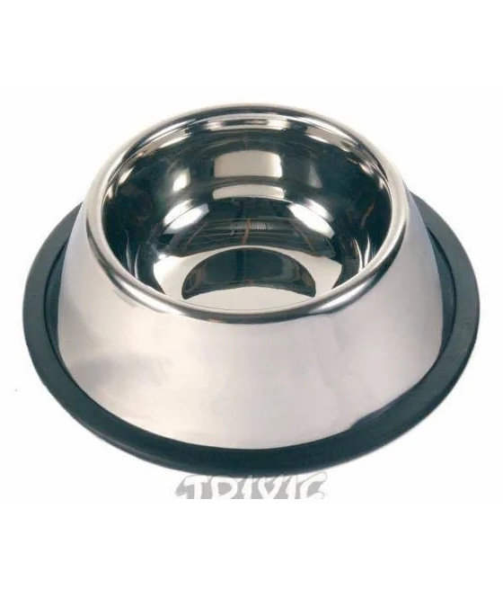 Trixie Miska metalowa dla psa głęboka 0,9L