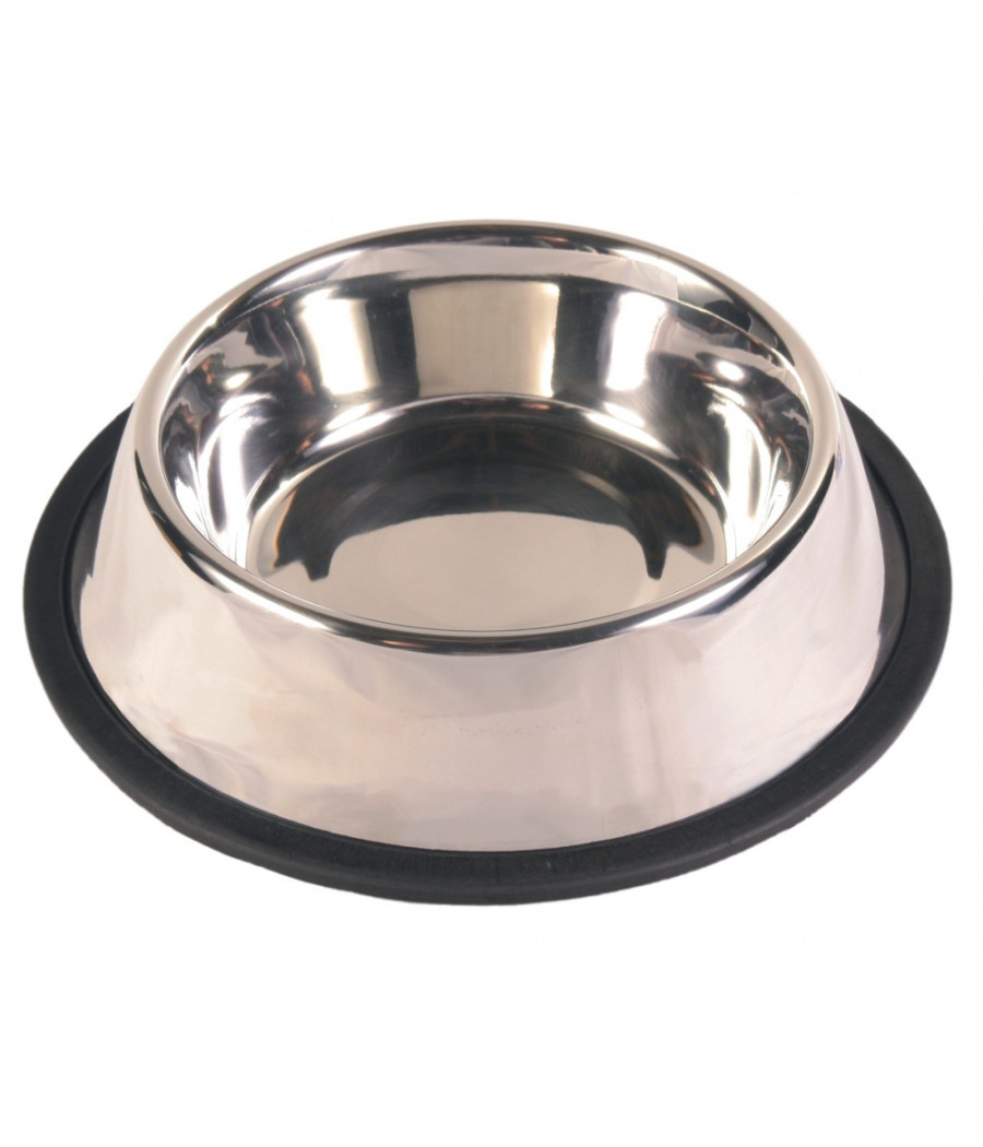 TRIXIE Miska metalowa na gumie 1,8L/20cm