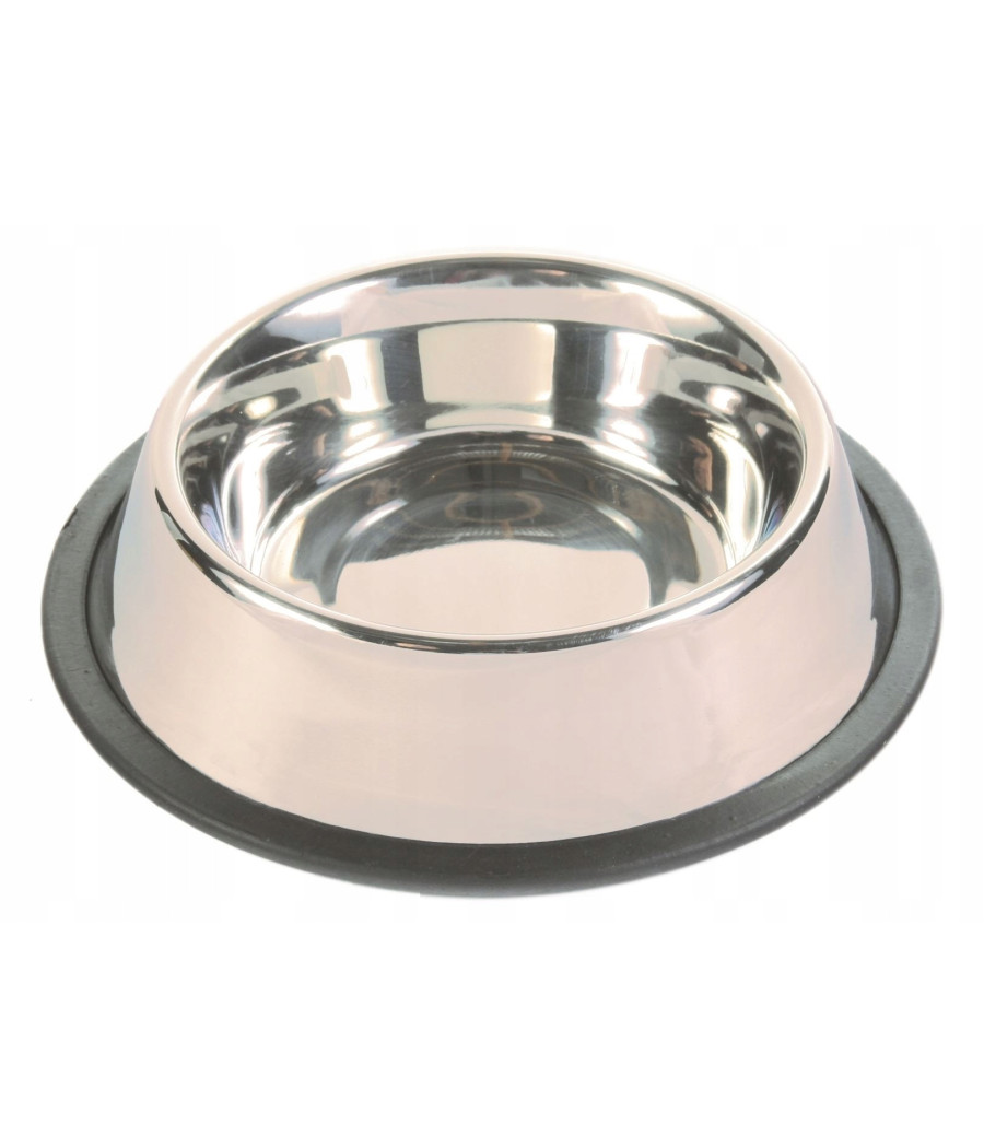 Podkładka pod miskę metalowa Trixie srebrny 0,45 l Podkładka pod miskę metalowa Trixie srebrny 0,45 l