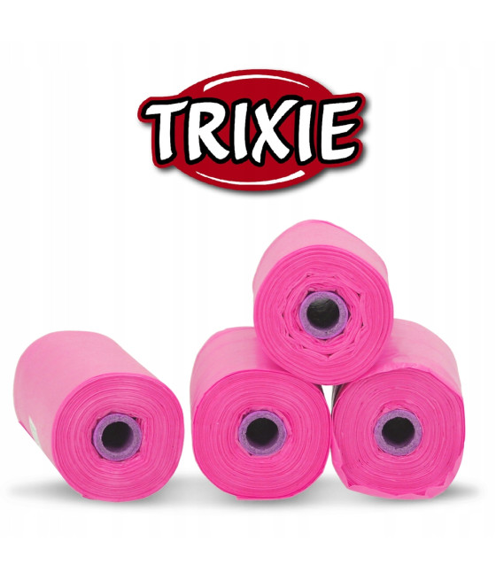 TRIXIE Woreczki na odchody o zapachu róży 4x20szt