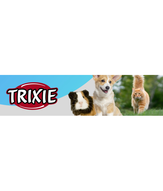 TRIXIE Pojemnik na woreczki na odchody, 1 rolka/15 woreczków, jasnoszary