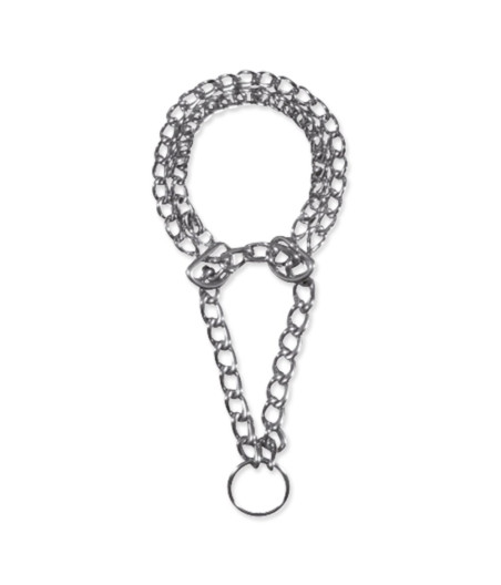 Obroża dla psa metalowa Triad r. M 45cm/2,5mm
