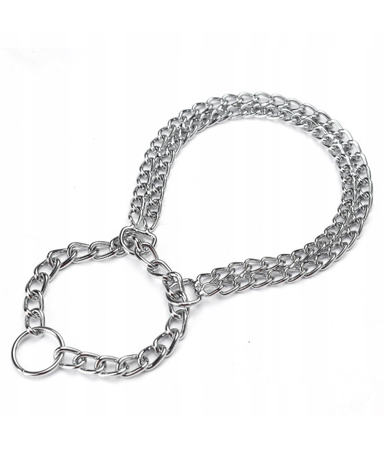 Obroża dla psa metalowa Trixie r. S/M 30-40 cm / 2 mm