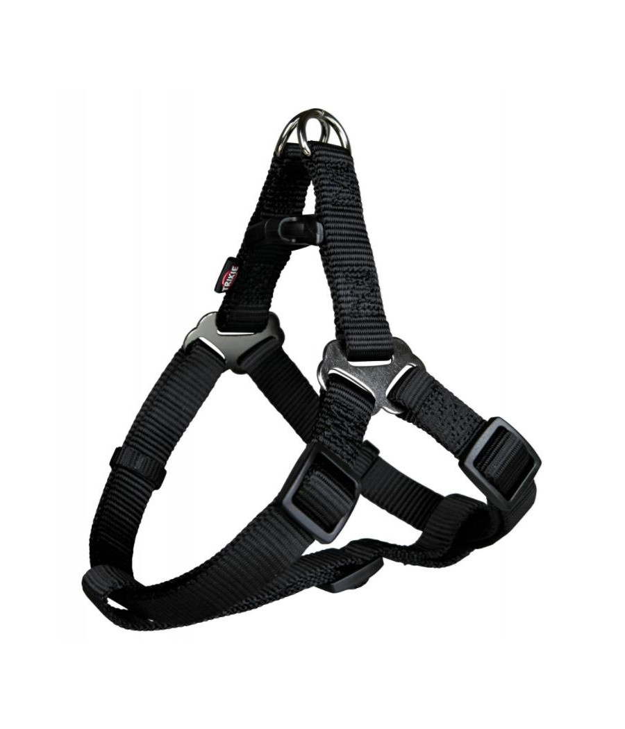 Trixie Regulowane Szelki dla psa Czarne 80-100 cm / 25 mm XL