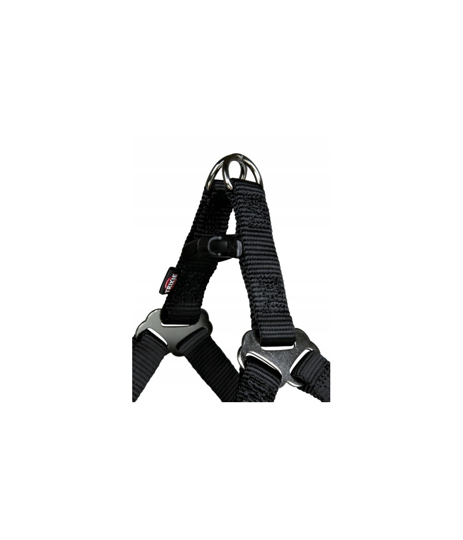 Trixie Regulowane Szelki dla psa Czarne 80-100 cm / 25 mm XL