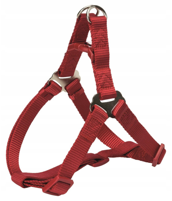Trixie Szelki dla psa XS-S: 30-40 cm/10 mm czerwone zapinane One touch