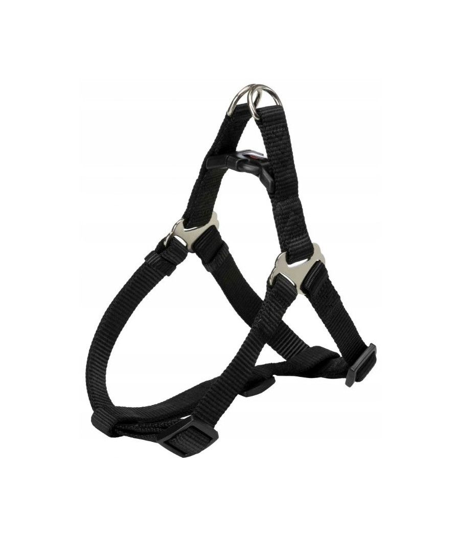 Trixie - Szelki Premium One Touch czarny XS-S 30-40cm