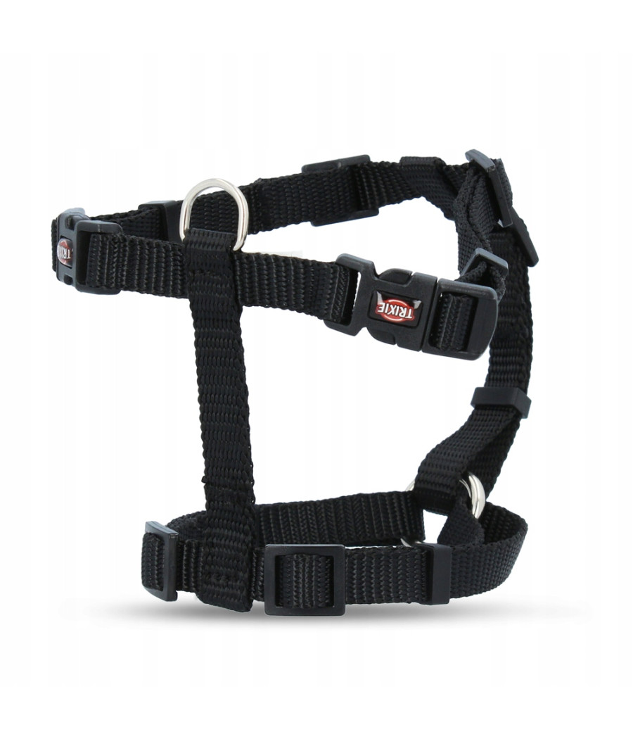 Trixie XS-S Szelki Premium 30 - 44 cm / 10 mm czarne