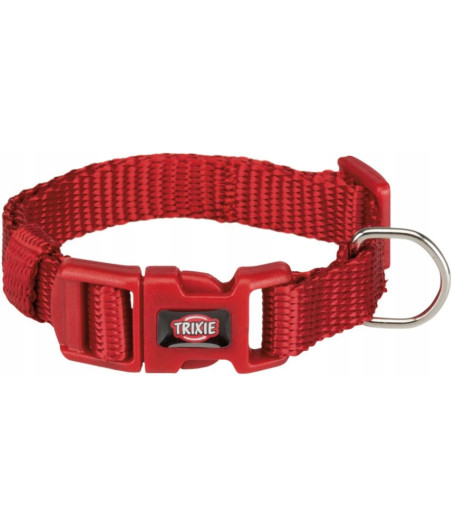 Obroża nylonowa 15 - 25 cm / 10 mm czerwona Trixie