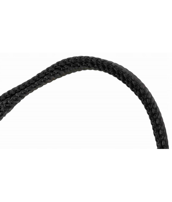 Obroża nylonowa 15 - 25 cm / 10 mm czarna