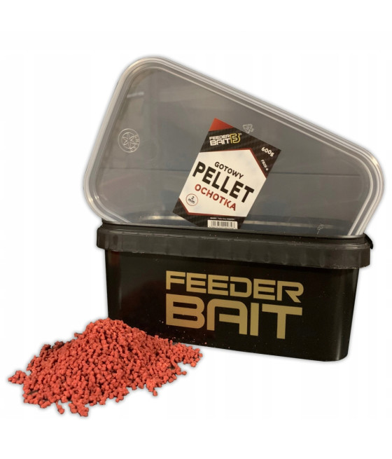 Gotowy Pellet w wiaderku Feeder Bait 600g - Ochotka 2mm
