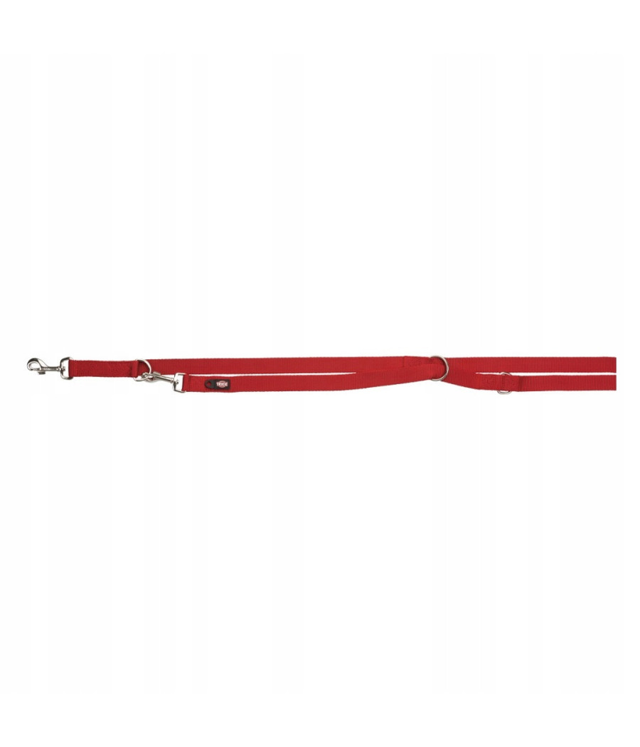 TRIXIE Smycz M-L 3w1 2m/20mm czerwona TRIXIE Smycz M-L 3w1 2m/20mm czerwona