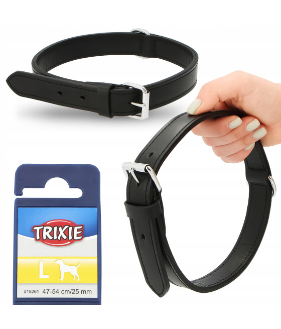 Trixie Obroża Active L 47- 54 cm/ 25 mm czarna