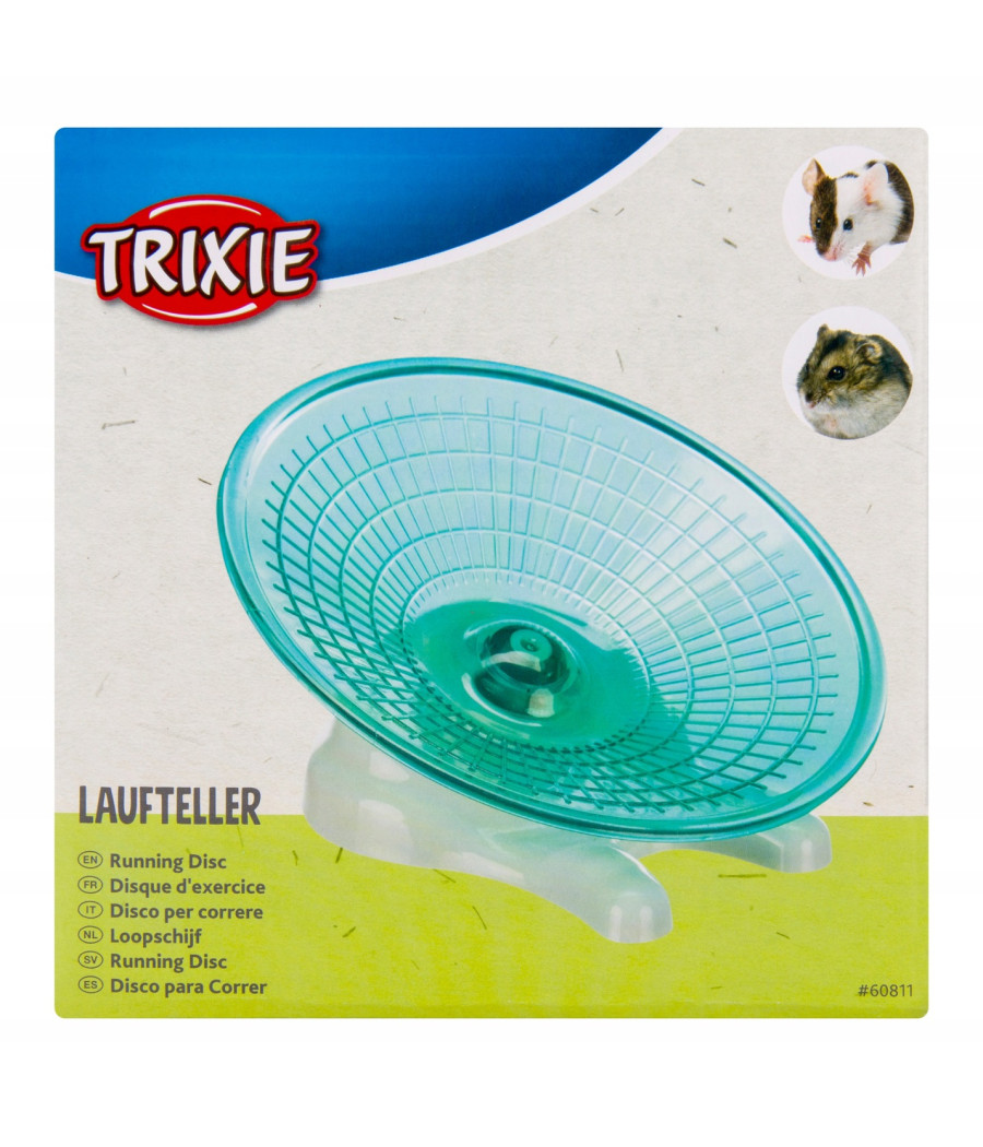Trixie Kołowrotek dysk dla Gryzoni Chomika Myszy 17cm