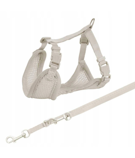 Trixie Miękkie szelki ze smyczą dla szczeniąt 36 - 50 cm / 10 mm 2 m