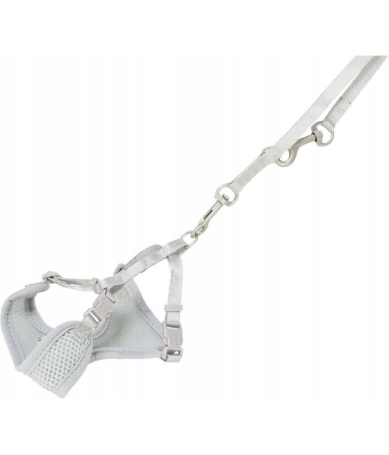 Trixie Miękkie szelki ze smyczą dla szczeniąt 36 - 50 cm / 10 mm 2 m