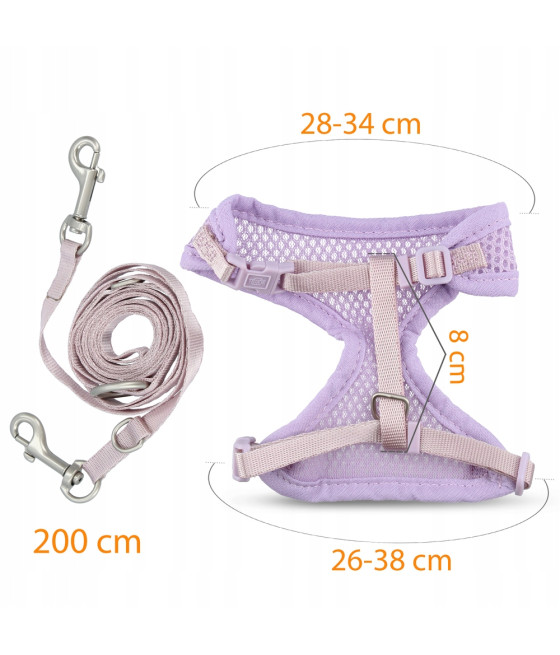 Szelki spacerowe Trixie 34 x 34 cm