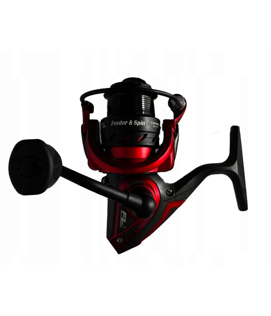 KOŁOWROTEK wędkarski FL FEEDER & SPIN CT-40F METAL SZPULA + ZAPASOWA 11+1BB