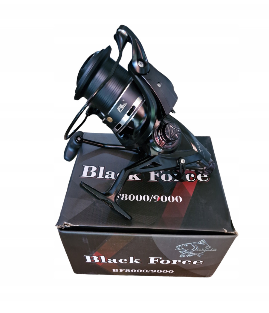 Kołowrotek Karpiowy FL Black Force 8000 4.9:1 / Feeder