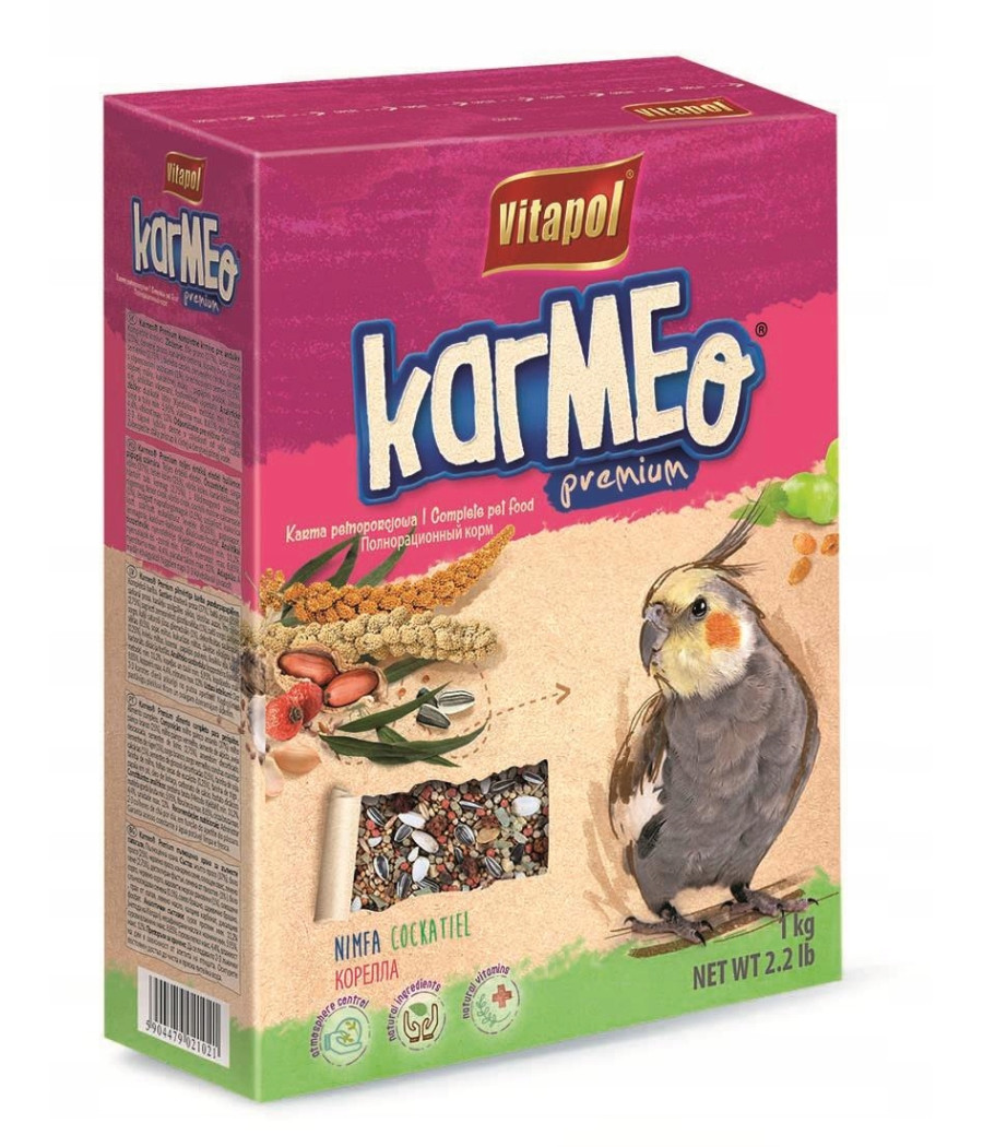 POKARM KARMEO DLA PAPUGI FALISTEJ 1KG VITAPOL