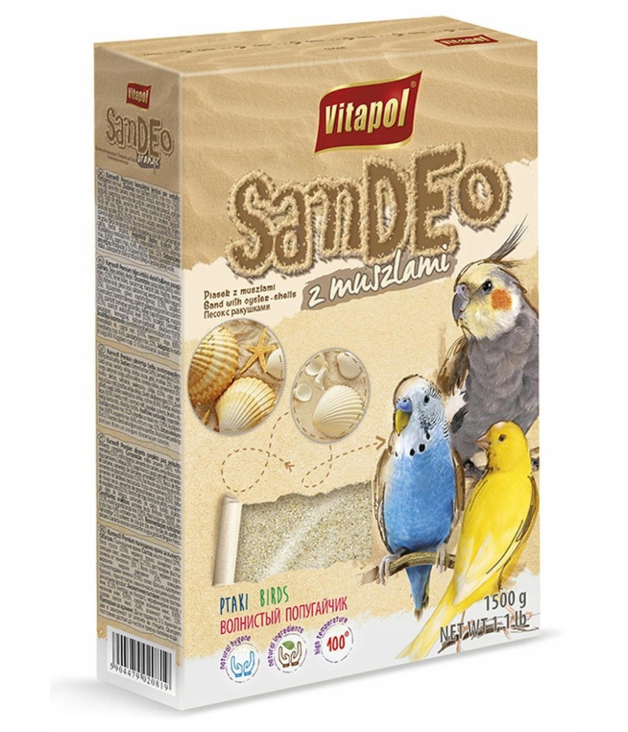 Piasek Vitapol 1,5 kg Piasek Vitapol 1,5 kg