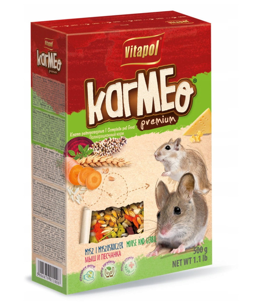Vitapol Karma dla myszy i myszoskoczków 500 g Vitapol Karma dla myszy i myszoskoczków 500 g