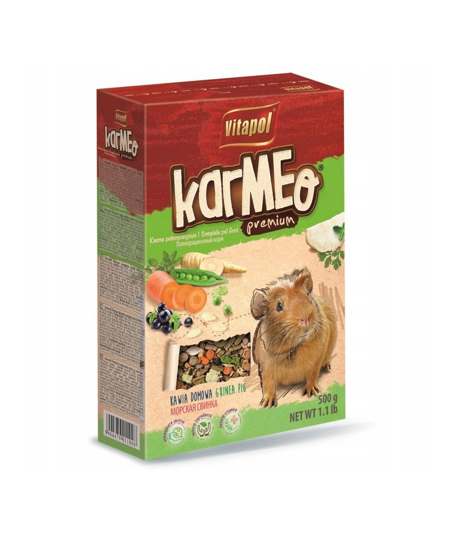 Vitapol Karmeo Premium Karma pełnoporcjowa dla świnki morskiej 500g