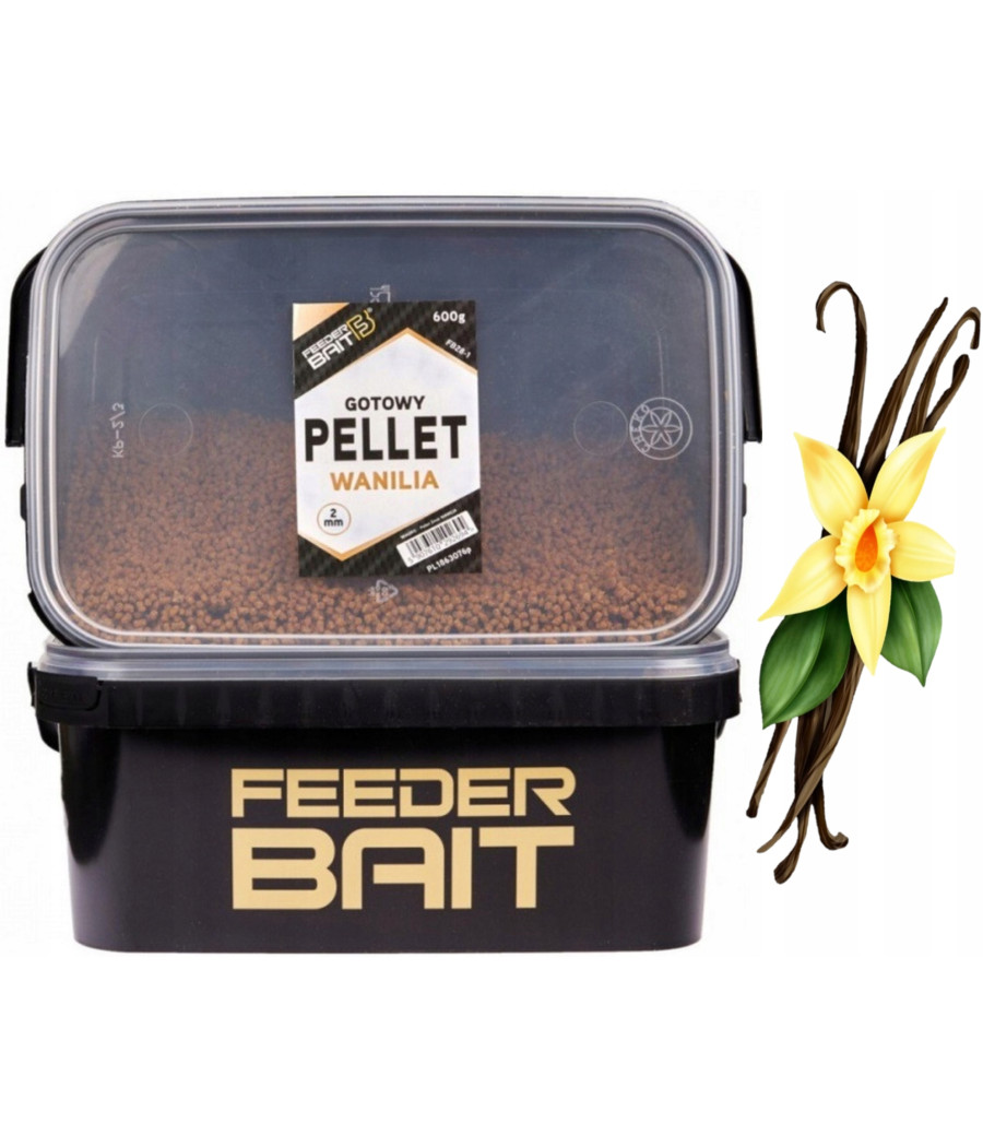 Feeder Bait - Wiadra Gotowy P.Wanilia 600g 2mm